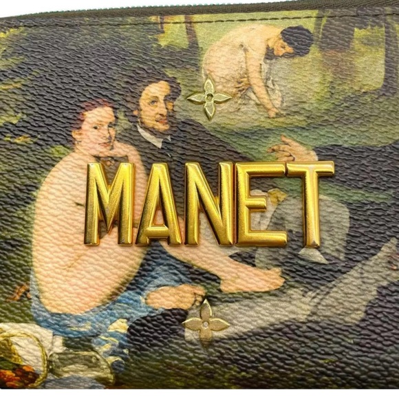 Louis Vuitton Masters collection Jeff koons “Manet” zippy wallet - Picture 2 of 11